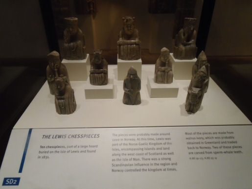 National Museum of Scotland - Lewes chess men
